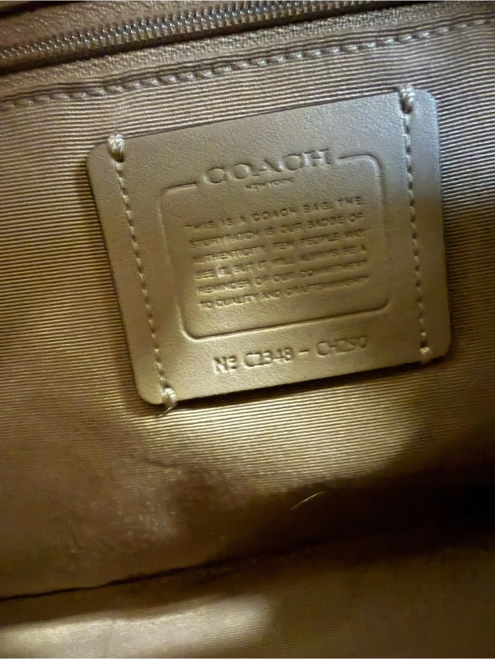 Coach this cb348